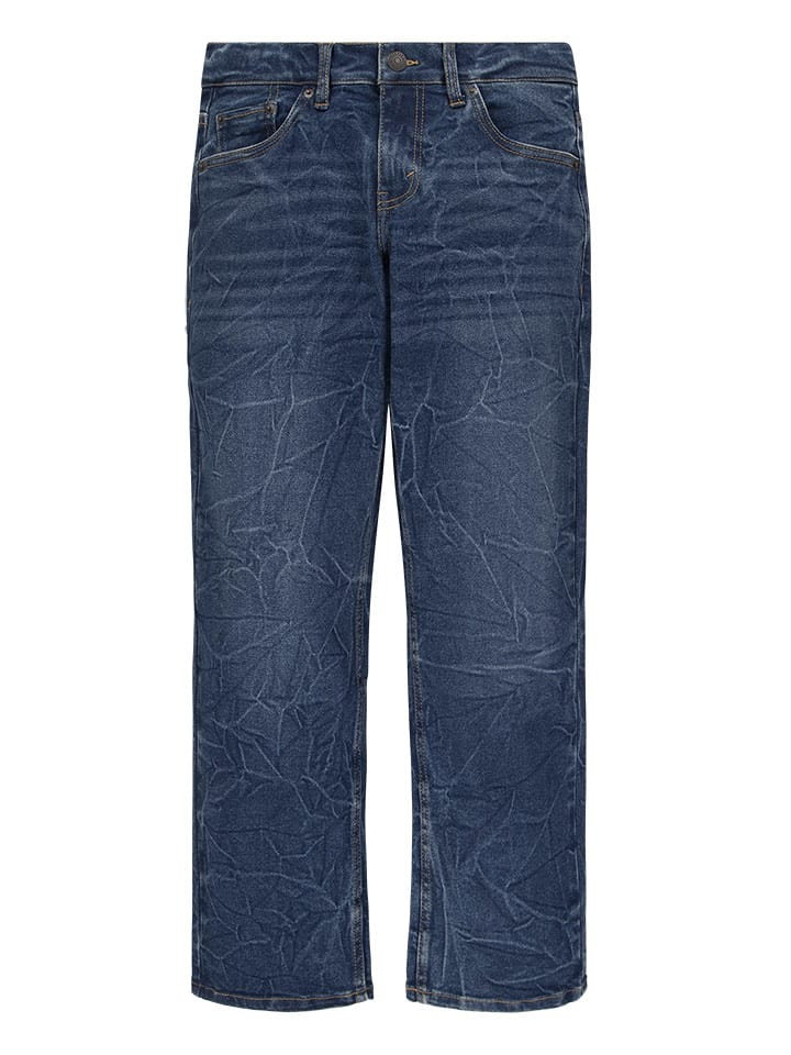 Levi's Kids Dżinsy - Mom fit - w kolorze granatowym