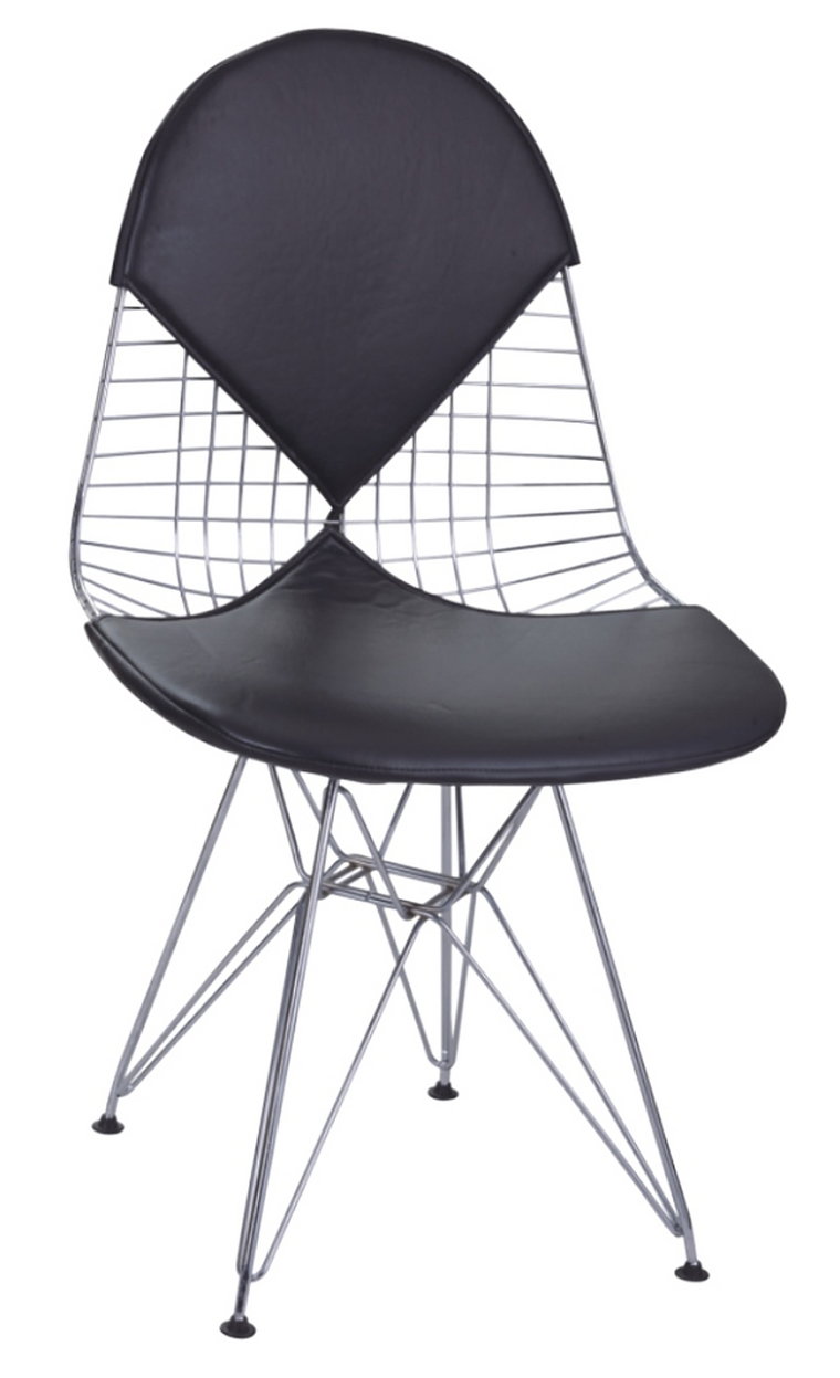Druciane krzesło czarne - Electo