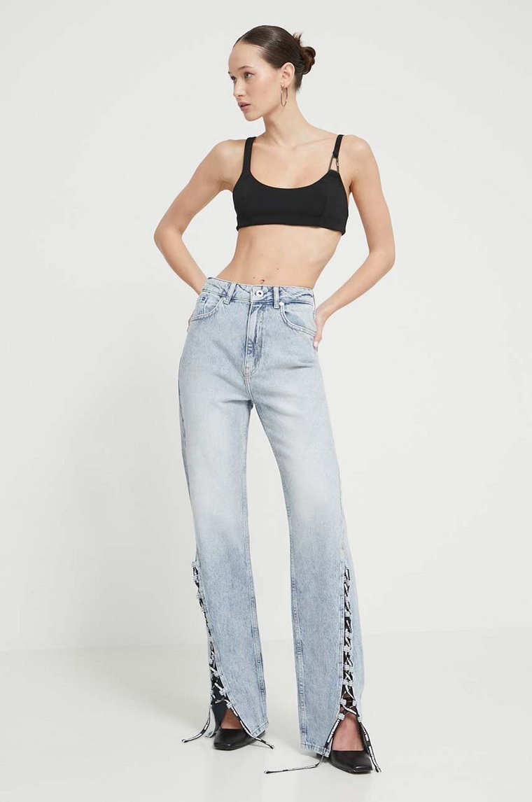 Karl Lagerfeld Jeans jeansy damskie high waist