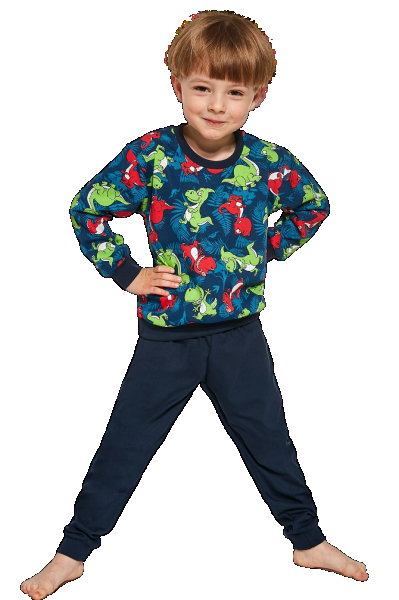 Cornette Kids Boy 286/144 Dino 2 86-128 piżama chłopięca
