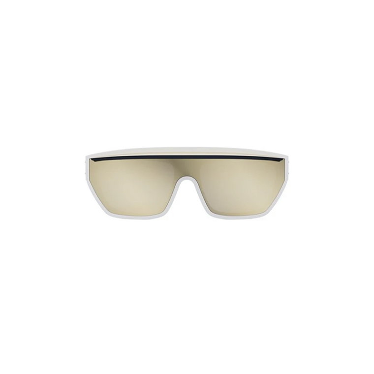 Białe okulary przeciwsłoneczne Międzynarodowy krój Stylowe Ss24 Dior