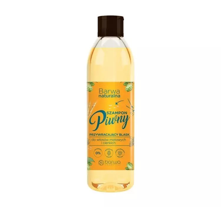 BARWA NATURALNA PRZYWRACAJĄCY BLASK SZAMPON PIWNY 300ML