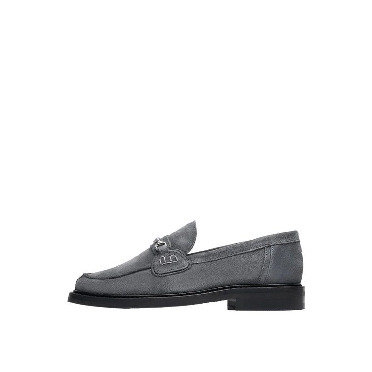 Loafer zamszowy Ciemnoszary Filling Pieces