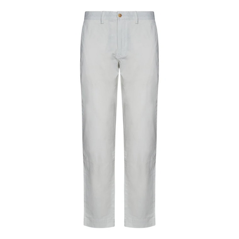 Białe Spodnie Ss24 Ralph Lauren