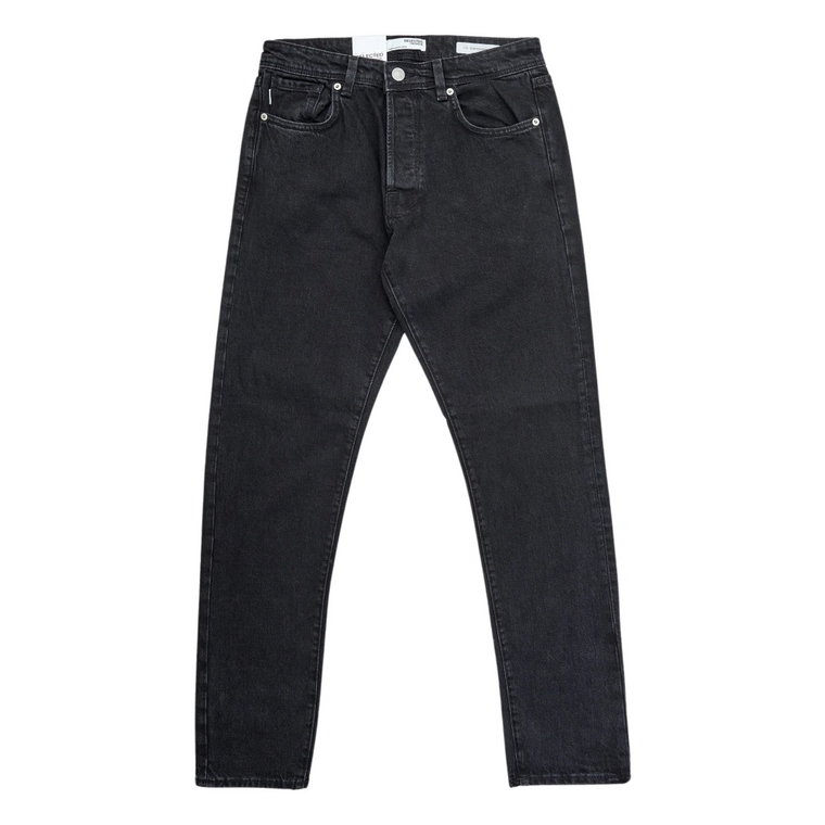 Slim Fit Toby 3072 Czarne Jeansy Selected Homme
