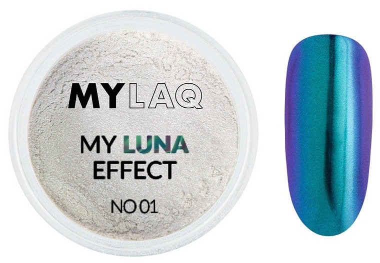 Mylaq - Pyłek do paznokci My Luna Effect 01 1g