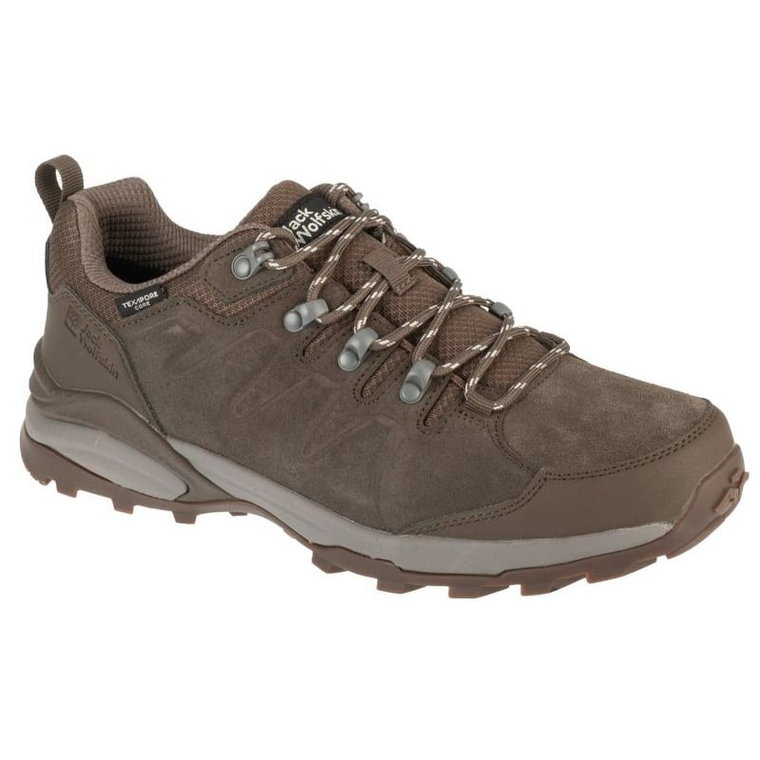 Buty Jack Wolfskin Refugio Texapore Low M 4049851-5719 brązowe