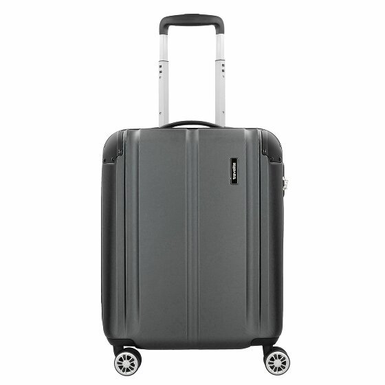 Travelite City S Wózek kabinowy 4-kołowy 55 cm anthrazit