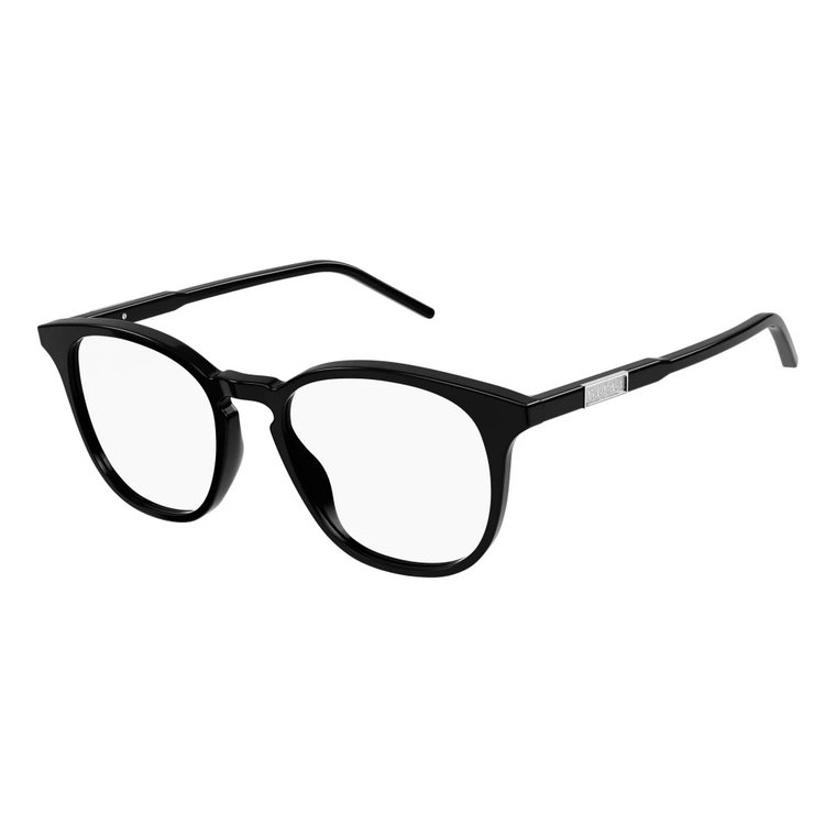 Stylowe czarne okulary z acetatu dla mężczyzn Gucci