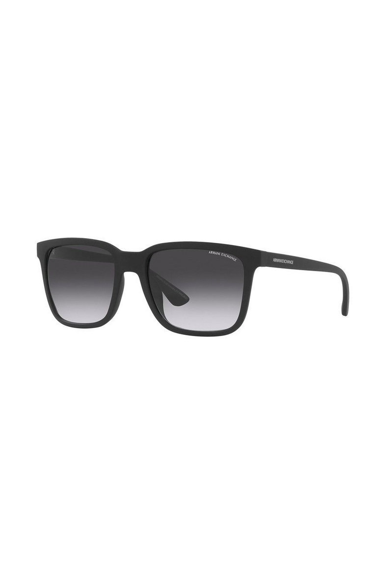 Armani Exchange Okulary przeciwsłoneczne 0AX4112S męskie kolor czarny