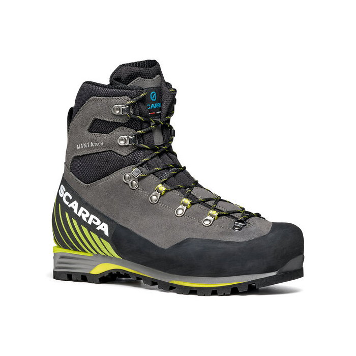 Męskie buty górskie Scarpa MANTA TECH GTX shark/lime - 43,5