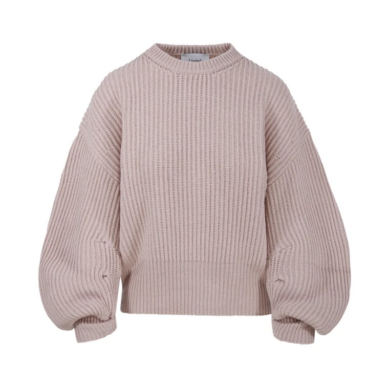 Rose Crew Neck Sweter Nude