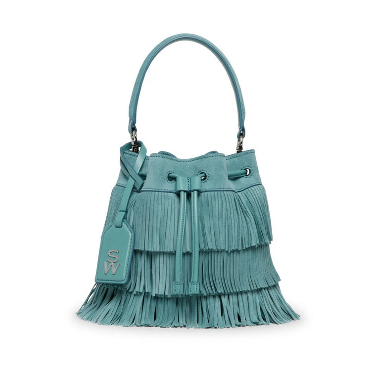 Fringe Mini Bucket Bag Stuart Weitzman