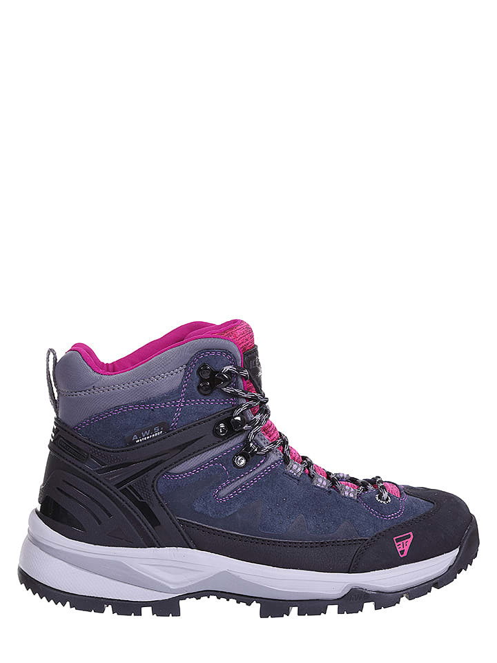 Icepeak Skórzane buty turystyczne "Wynne" w kolorze fioletowym