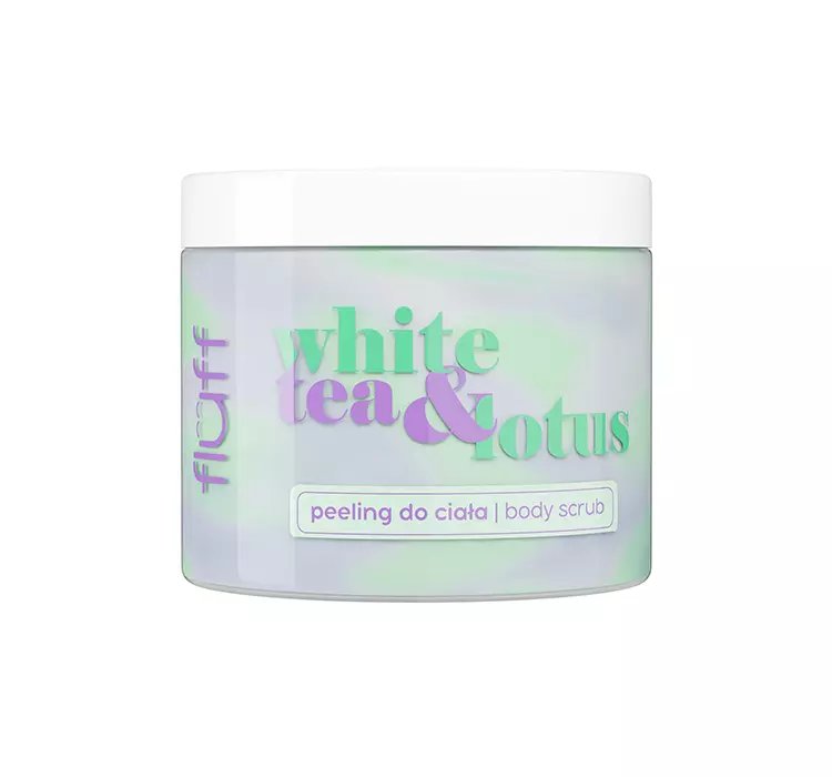 FLUFF PEELING DO CIAŁA WHITE TEA & LOTUS 160ML