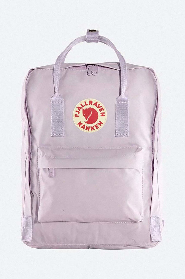 Fjallraven plecak Kanken F23510 457 kolor fioletowy duży gładki