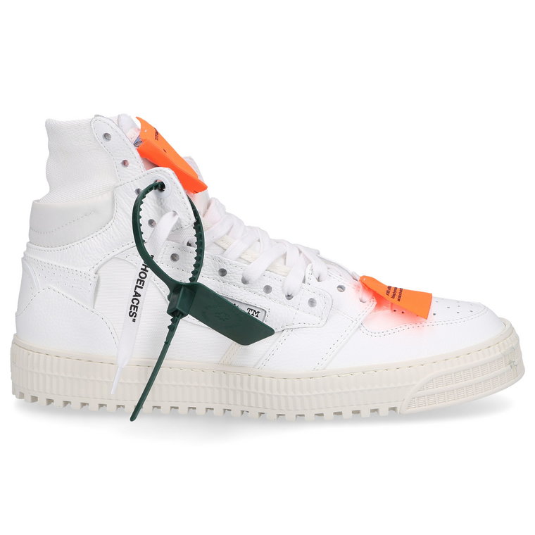 Off-White Trampki wysokie OFF COURT 3.0 skóra cielęca