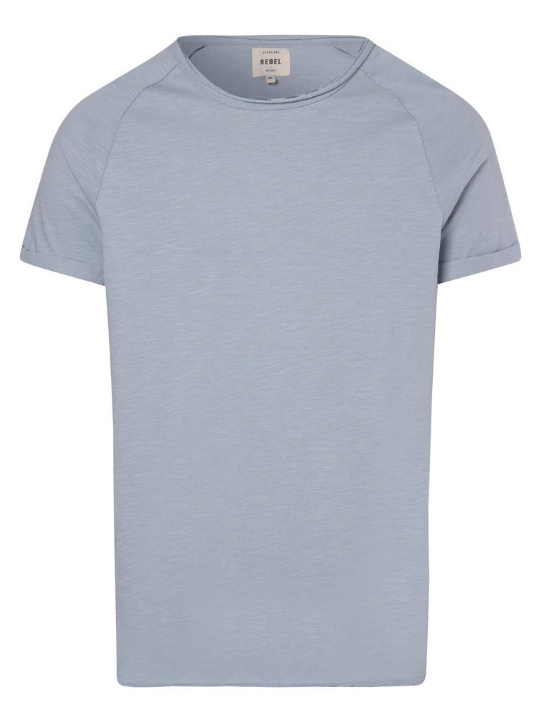 Redefined Rebel - T-shirt męski  Kas, niebieski