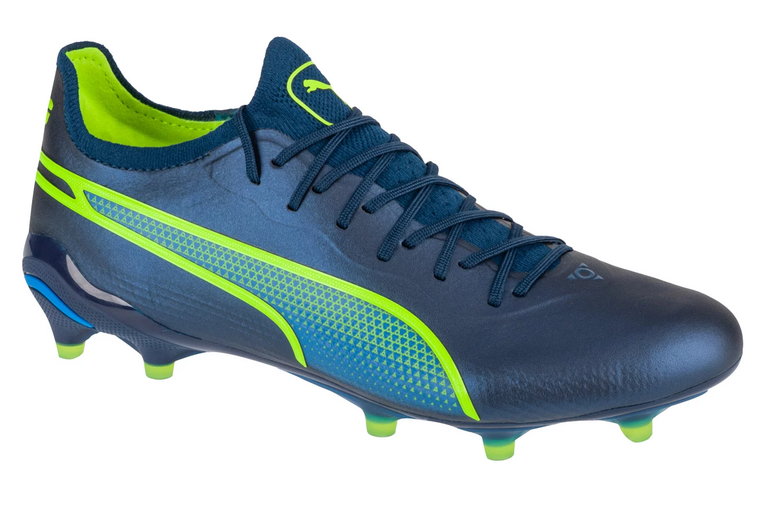 Puma King Ultimate FG/AG 107563-04, Męskie, Granatowe, buty piłkarskie - korki, skóra syntetyczna, rozmiar: 42