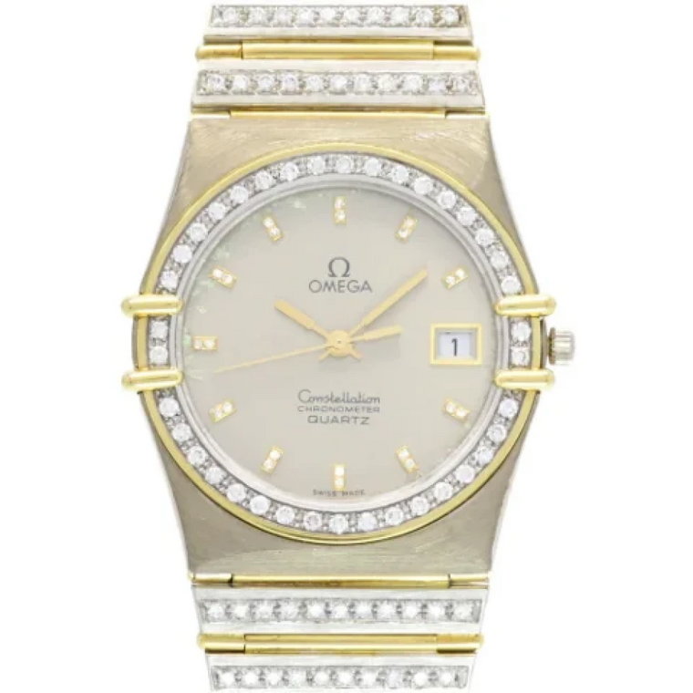 Pre-owned White Gold watches Omega Vintage