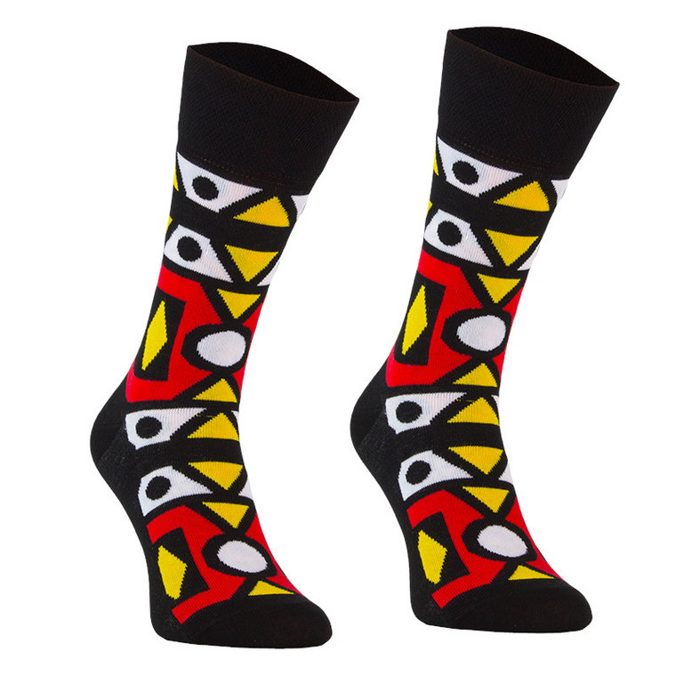 African Socks, Todo Socks, Wzory, Motyw Afrykański, Kolorowe Skarpetki