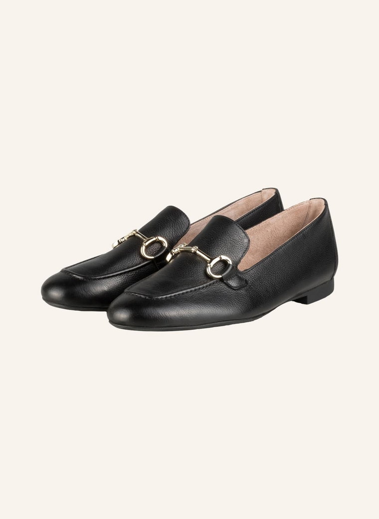 Paul Green Loafersy schwarz