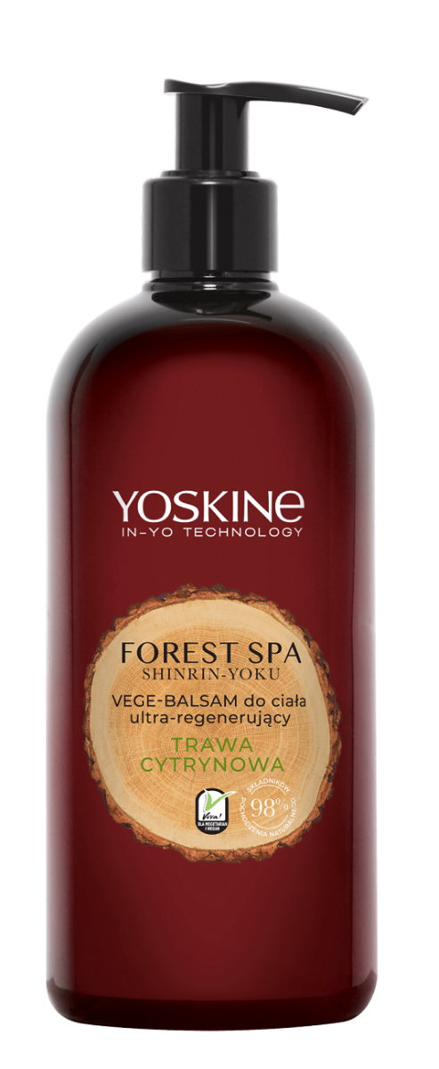 Yoskine Forest SPA Vege - Balsam do ciała Trawa cytrynowa 400 ml