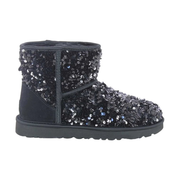 Klasyczne mini masywne cekinowe buty UGG