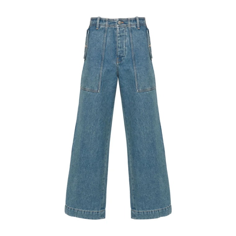 Wide Jeans Maison Kitsuné