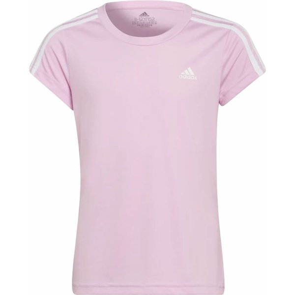 Koszulka dziewczęca Designed 2 Move 3-Stripes Tee Adidas