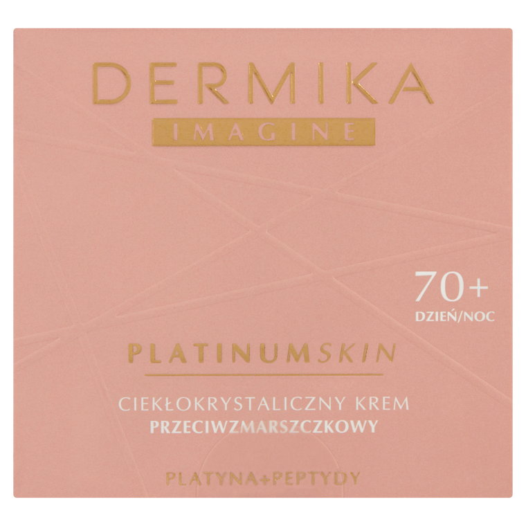 Dermika Imagine Platinum Skin Ciekłokrystaliczny krem przeciwzmarszczkowy 70+ na dzień i na noc 50ml