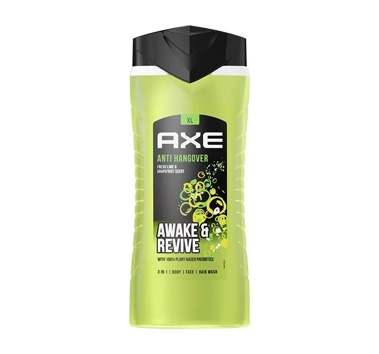 AXE ANTI HANGOVER ŻEL POD PRYSZNIC DLA MĘŻCZYZN 400ML