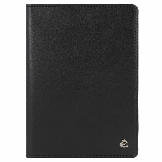 Esquire Harry Passport Case RFID Leather 10 cm schwarz