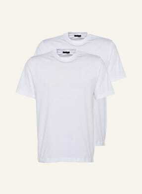 Schiesser T-Shirt, 2 Szt. weiss