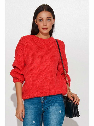 Numinou Sweter w kolorze czerwonym