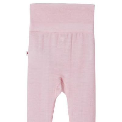 Reima legginsy niemowlęce kolor różowy gładkie