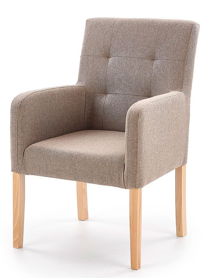 Skandynawski fotel wypoczynkowy Isabell 2X - Beżowy