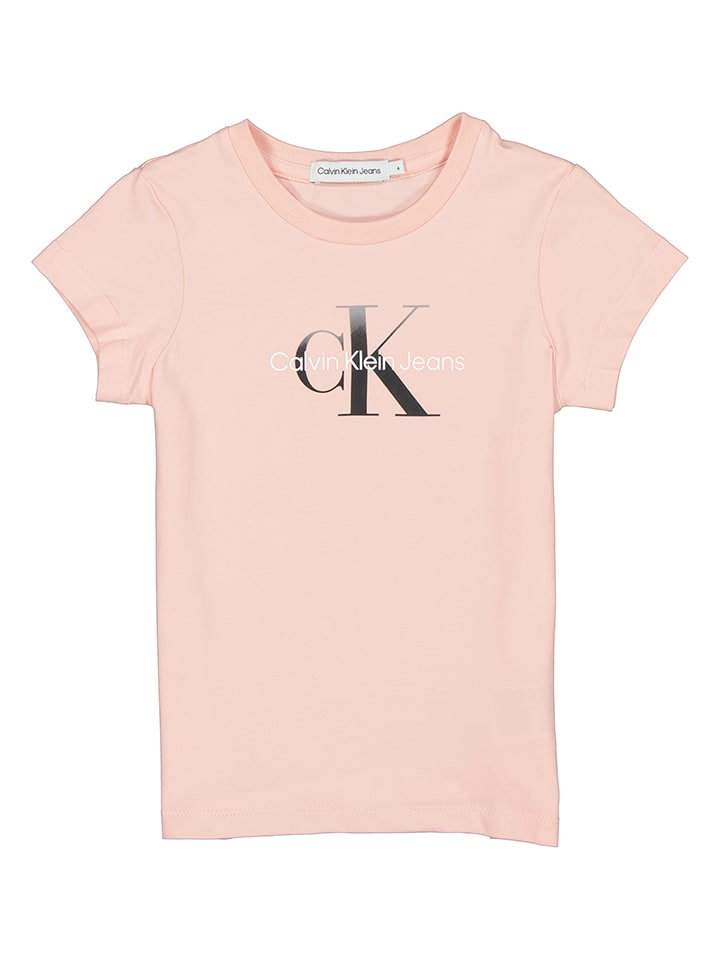 Calvin Klein Koszulka w kolorze jasnoróżowym