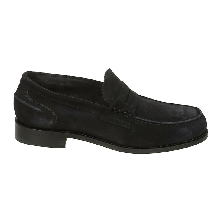 Niebieskie Loafer z zamszu Ss23 Berwick