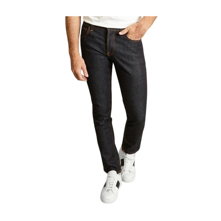 Ponure Tim Slim Dry True Dżinsy Nudie Jeans