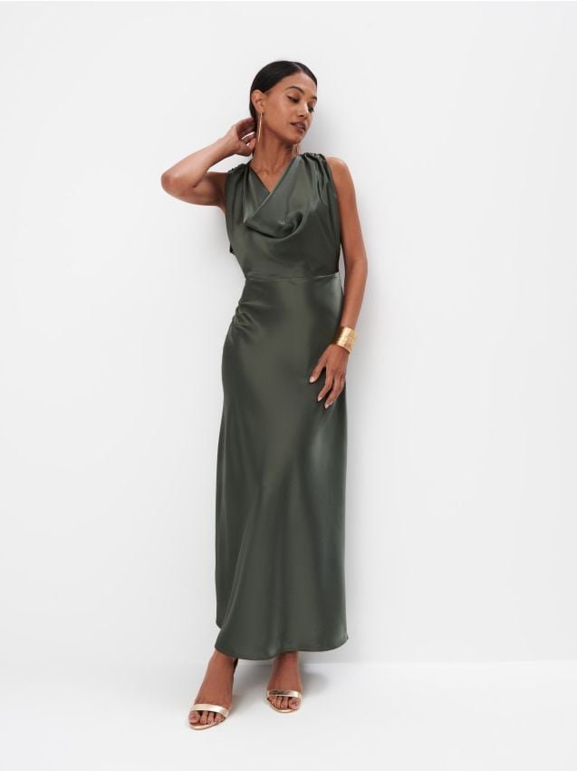 Mohito - Sukienka maxi - khaki