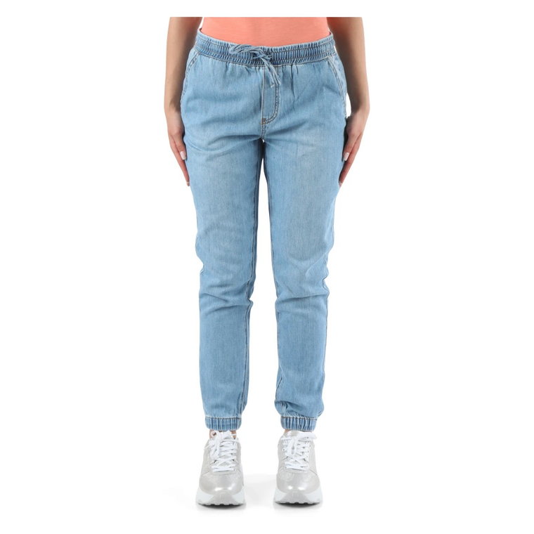 Jogger jeans z elastycznym pasem Guess