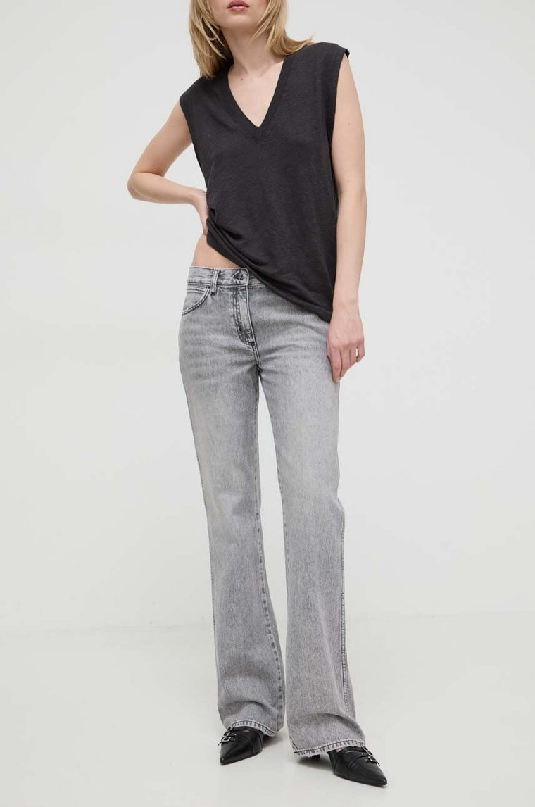 IRO jeansy damskie medium waist