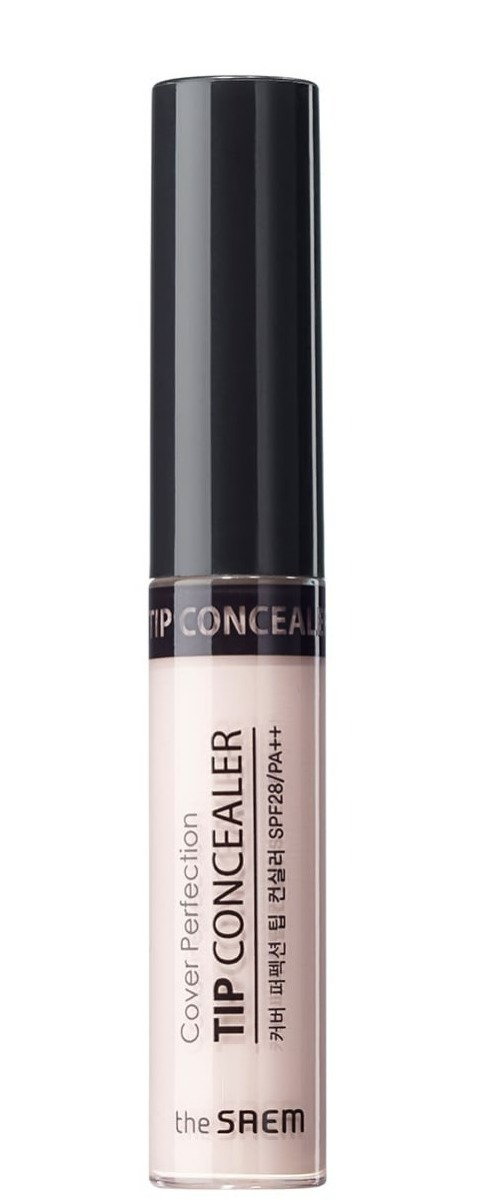 The Saem Cover Perfection Tip Concealer Korektor do twarzy, 01 Clear Beige