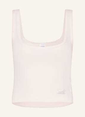 Calvin Klein Top Rekreacyjny Pure Ribbed rosa