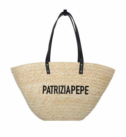 Patrizia Pepe Summer Straw Shopper Bag 51 cm natural