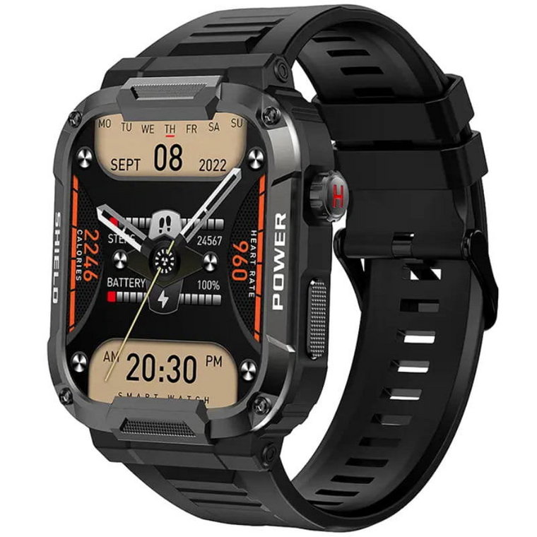 Smartwatch Męski Rubicon Rncf07 Czarny