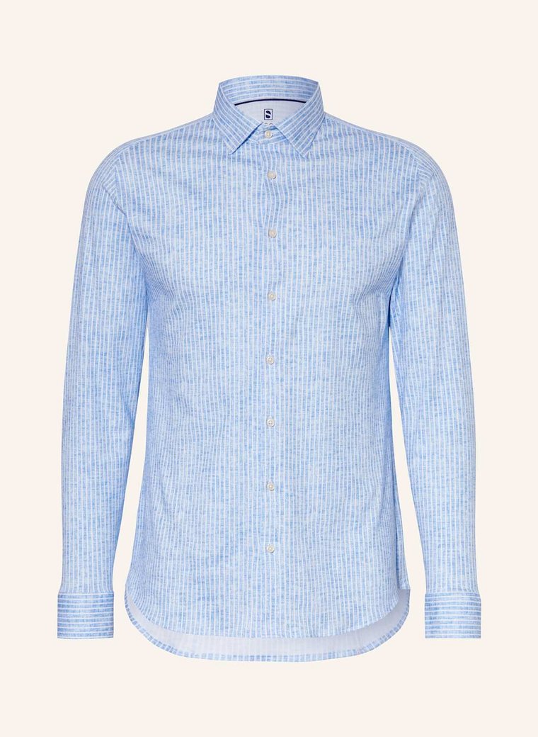 Desoto Koszula Z Dżerseju Slim Fit blau