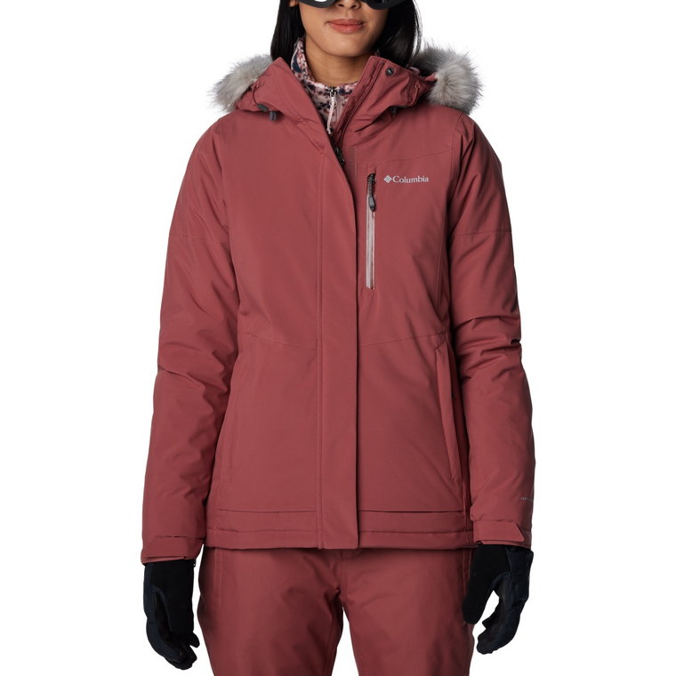 Damska kurtka narciarska Columbia Ava Alpine Insulated beetroot - S