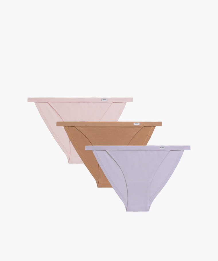 3-PACK Figi damskie tanga